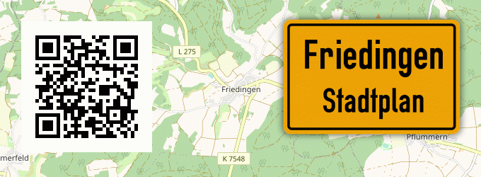 Stadtplan Friedingen