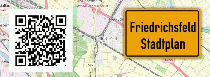 Stadtplan Friedrichsfeld