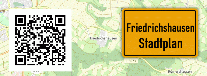 Stadtplan Friedrichshausen