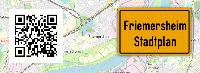 Stadtplan Friemersheim