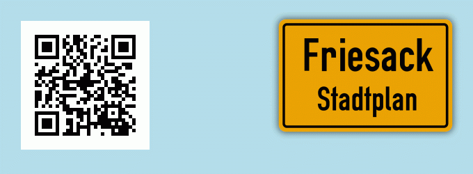 Stadtplan Friesack