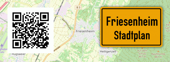 Stadtplan Friesenheim