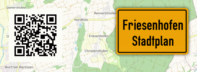 Stadtplan Friesenhofen