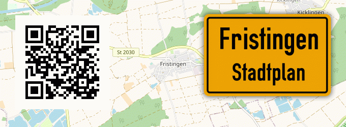 Stadtplan Fristingen