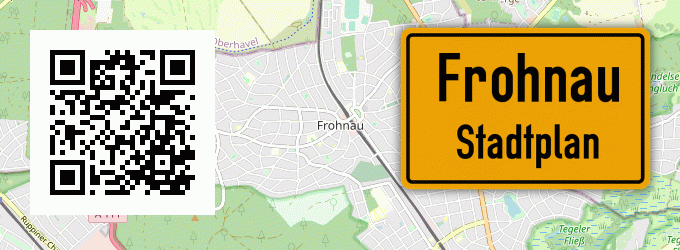 Stadtplan Frohnau