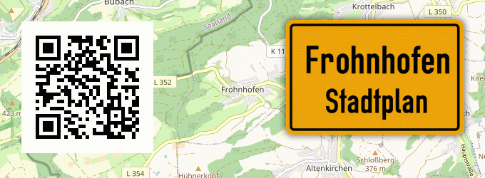 Stadtplan Frohnhofen, Pfalz