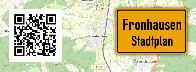 Stadtplan Fronhausen