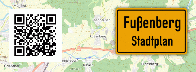 Stadtplan Fußenberg