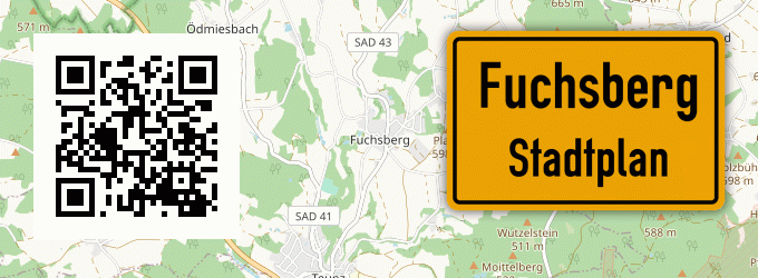 Stadtplan Fuchsberg