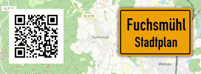 Stadtplan Fuchsmühl