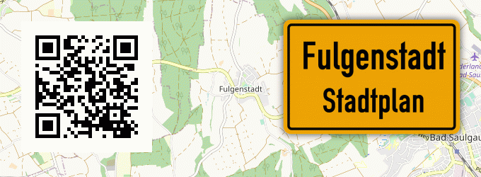 Stadtplan Fulgenstadt