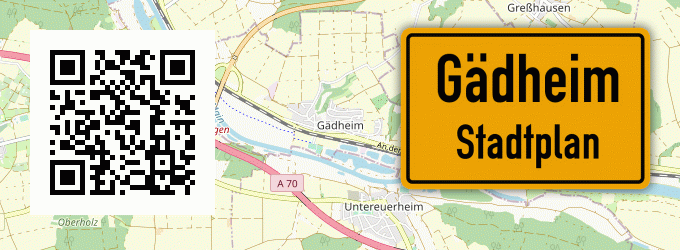 Stadtplan Gädheim