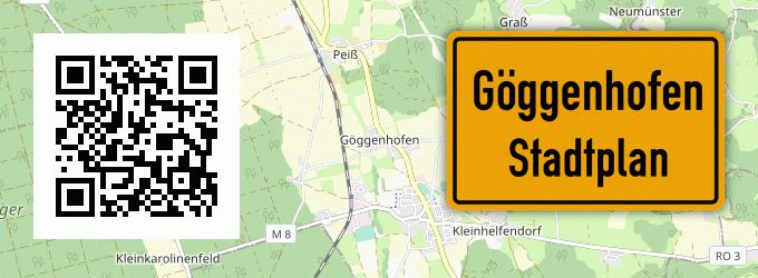 Stadtplan Göggenhofen