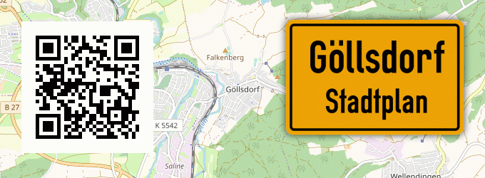 Stadtplan Göllsdorf