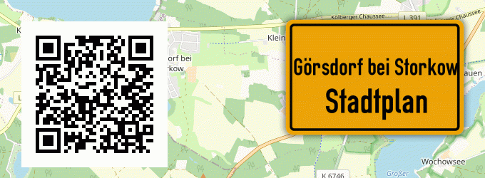 Stadtplan Görsdorf bei Storkow