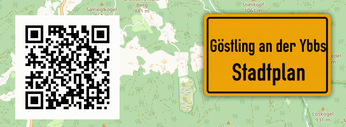 Stadtplan Göstling an der Ybbs