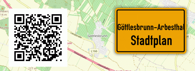 Stadtplan Göttlesbrunn-Arbesthal