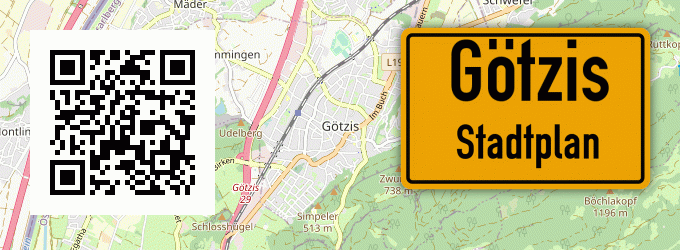 Stadtplan Götzis
