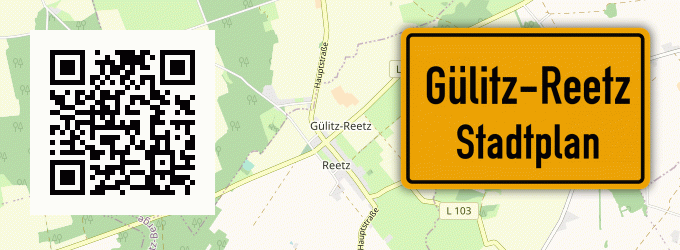 Stadtplan Gülitz-Reetz