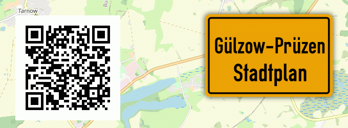 Stadtplan Gülzow-Prüzen