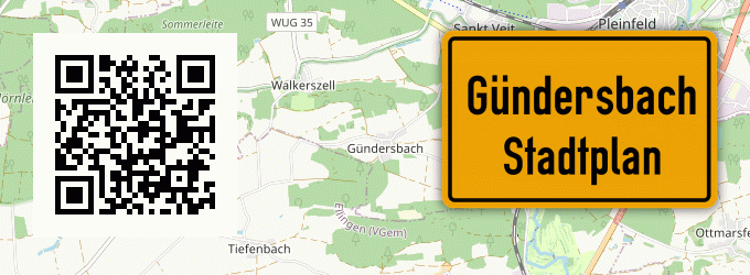 Stadtplan Gündersbach