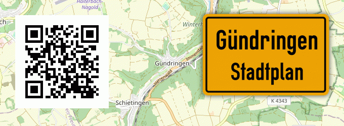 Stadtplan Gündringen