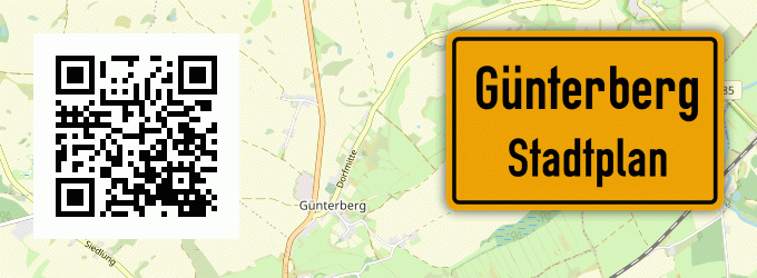 Stadtplan Günterberg