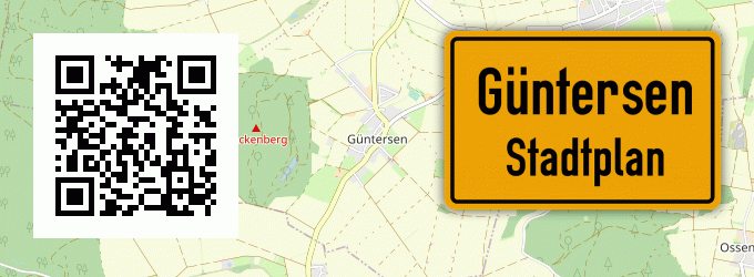 Stadtplan Güntersen