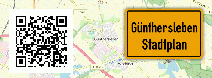 Stadtplan Günthersleben