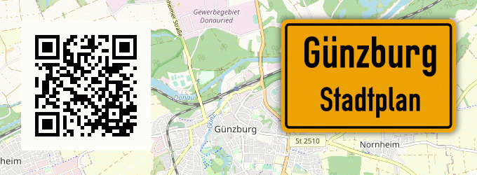 Stadtplan Günzburg