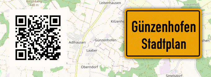 Stadtplan Günzenhofen