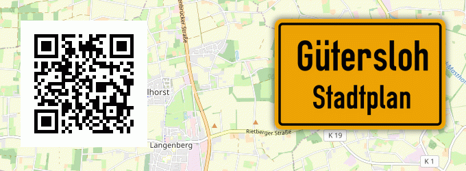 Stadtplan Gütersloh