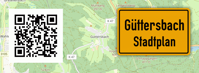 Stadtplan Güttersbach