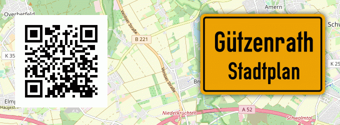 Stadtplan Gützenrath