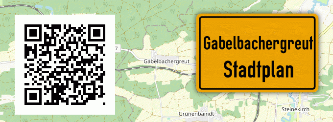 Stadtplan Gabelbachergreut