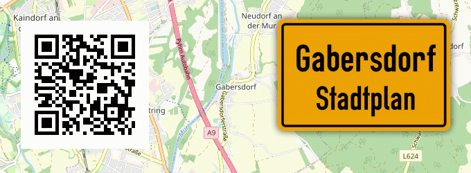 Stadtplan Gabersdorf