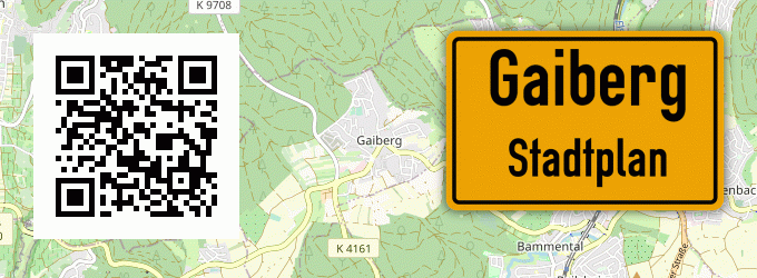 Stadtplan Gaiberg