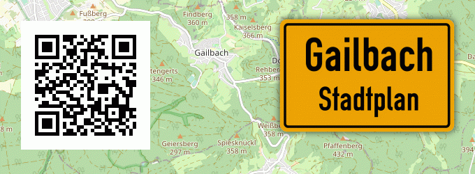 Stadtplan Gailbach