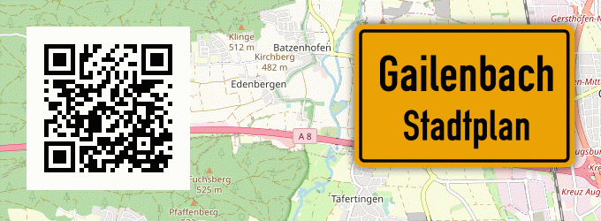 Stadtplan Gailenbach