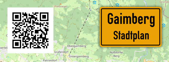 Stadtplan Gaimberg