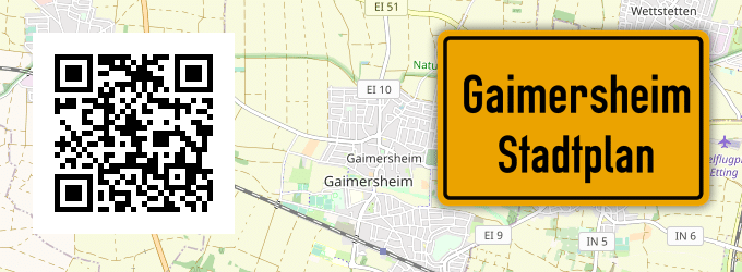 Stadtplan Gaimersheim