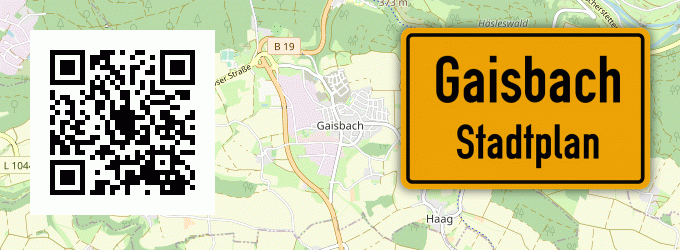 Stadtplan Gaisbach