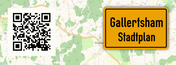 Stadtplan Gallertsham