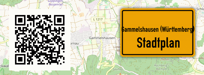 Stadtplan Gammelshausen (Württemberg)