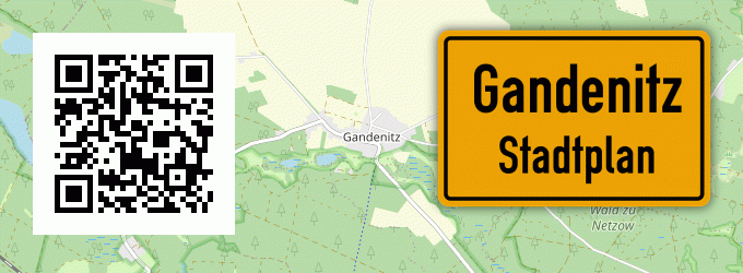 Stadtplan Gandenitz