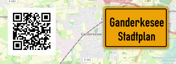 Stadtplan Ganderkesee