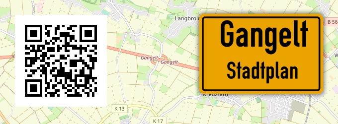 Stadtplan Gangelt