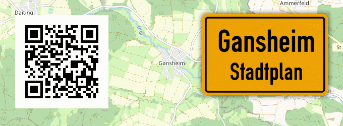 Stadtplan Gansheim
