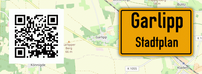 Stadtplan Garlipp