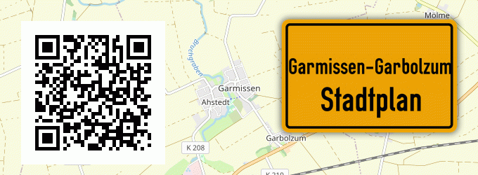 Stadtplan Garmissen-Garbolzum